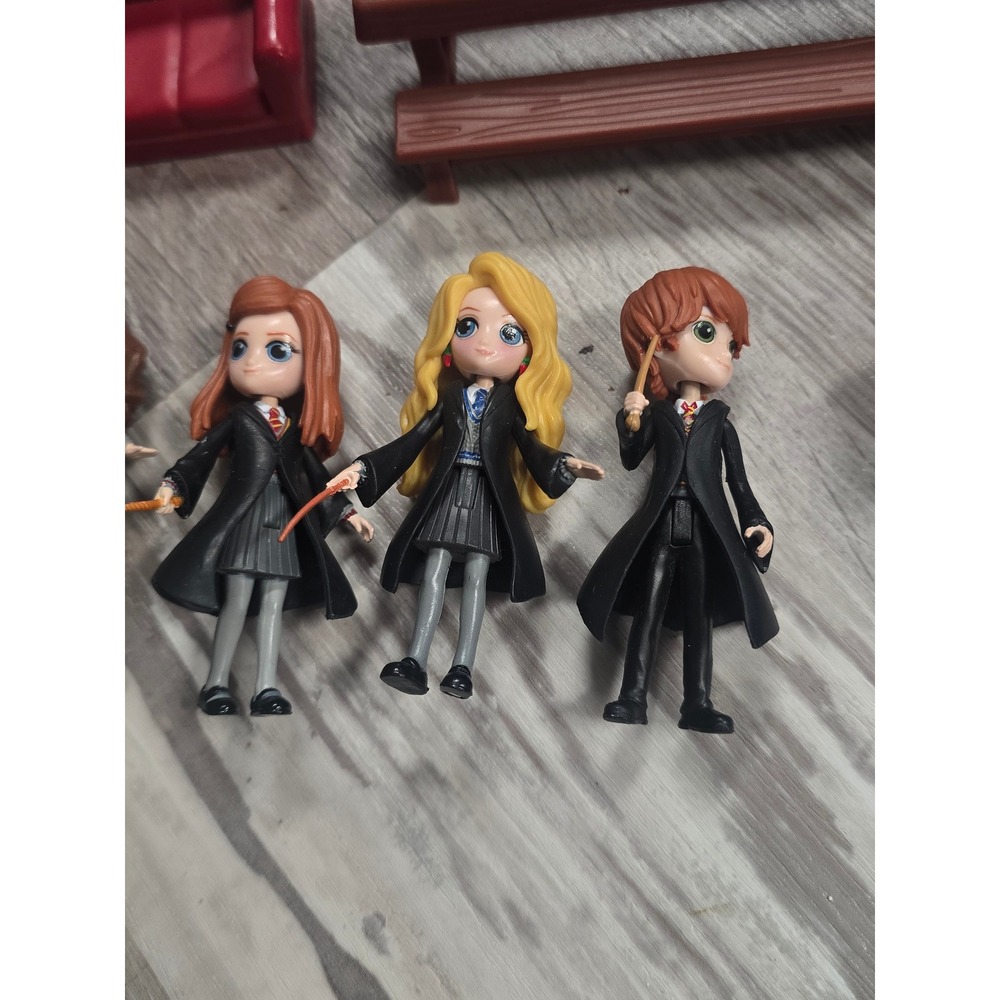 Harry Potter Wizarding World Magical Minis Figures Furniture Lot Hagrid Snape - Picture 3 of 14